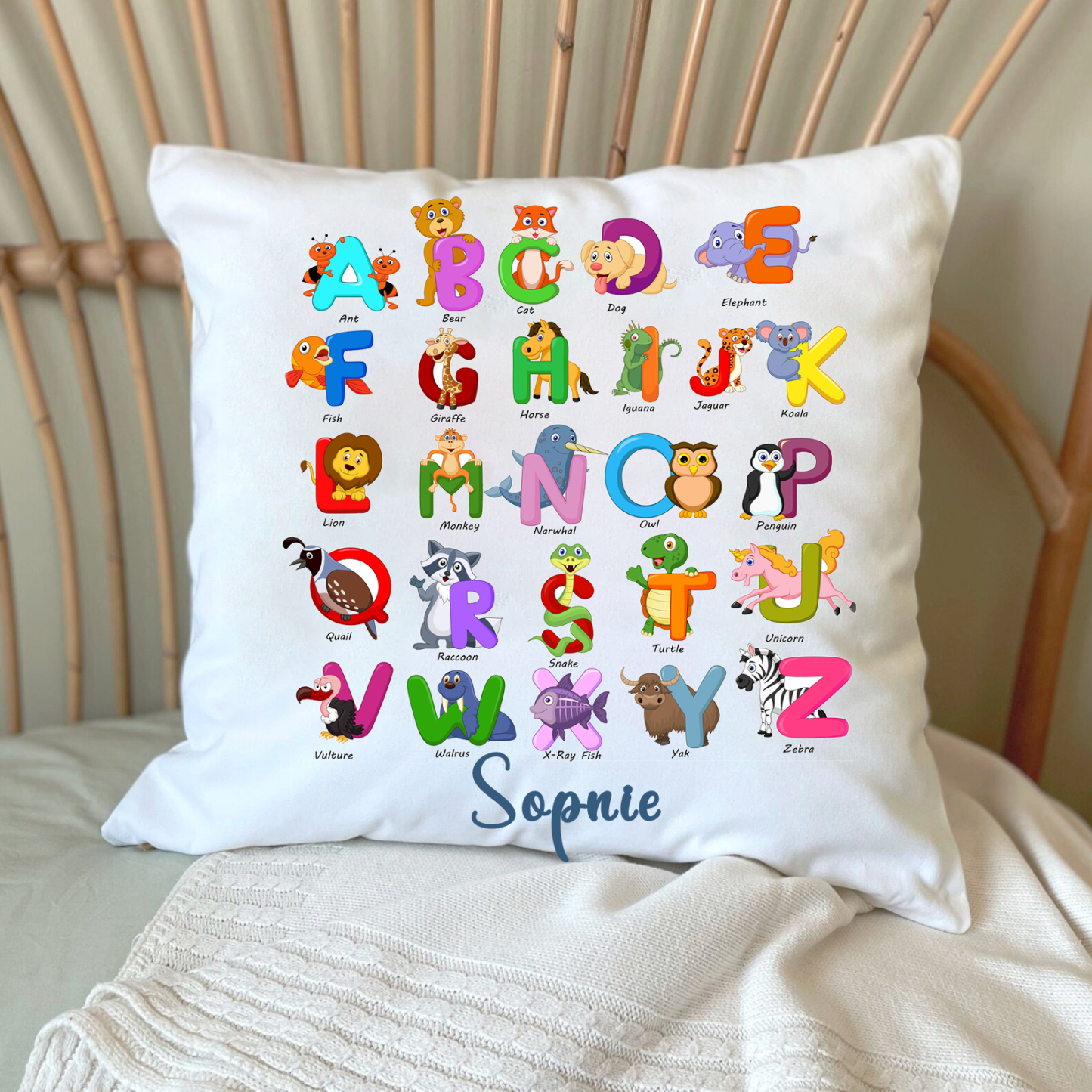 Personalised Lovely Kid Cushion for Comfort & Unique | CushKid38