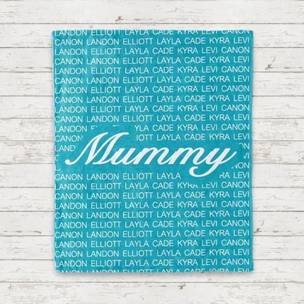 Personalized Family Name Blanket for Comfort & Unique | BKName01