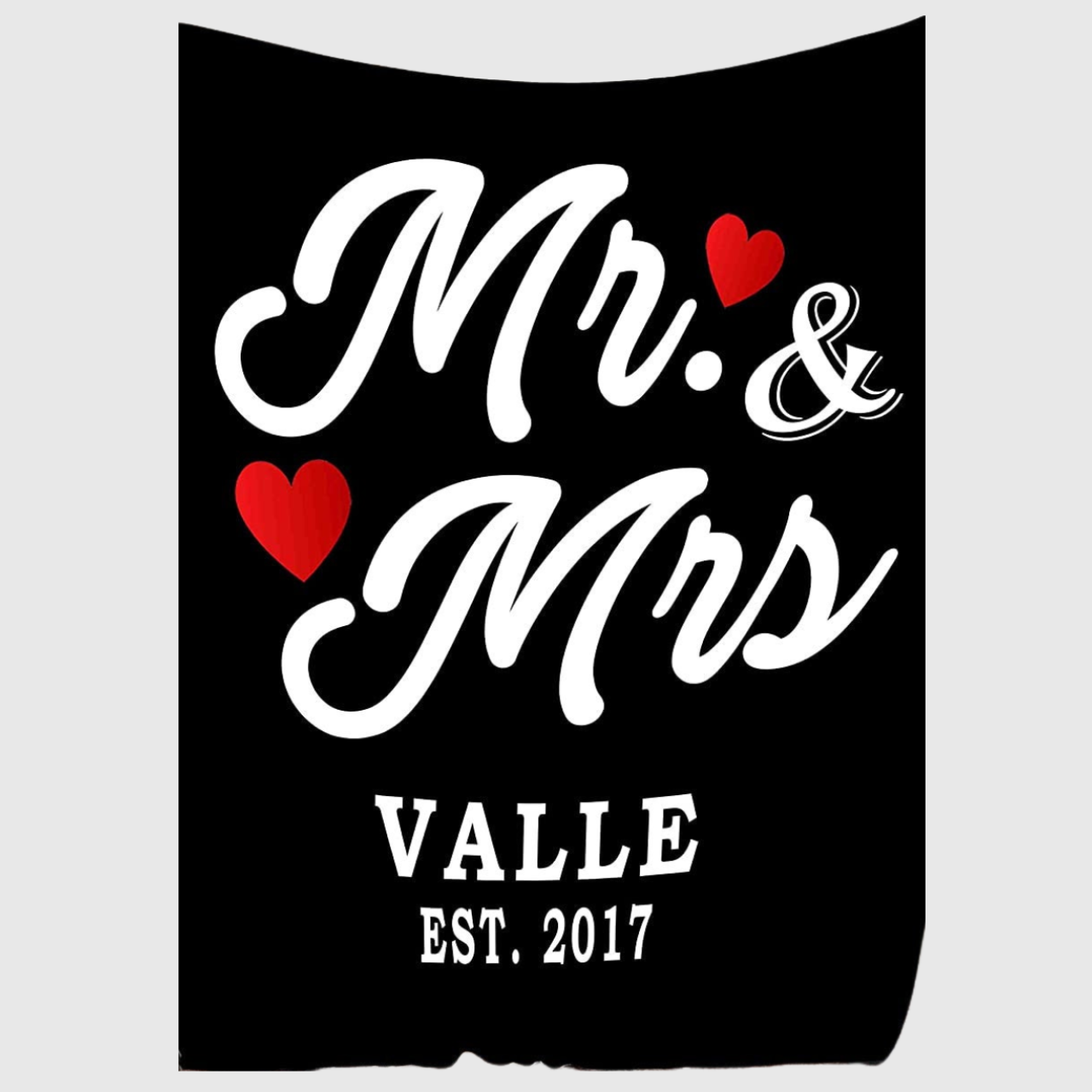 Personalized Anniversary Blanket for Comfort & Unique | BKAN004