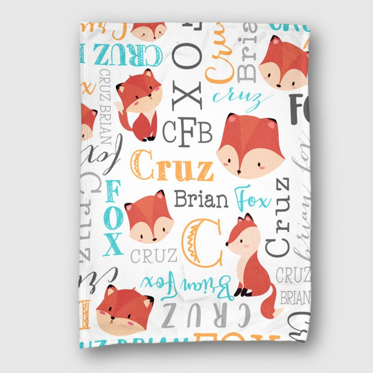 Personalized Lovely Kid Blanket for Comfort & Unique | BKKid50