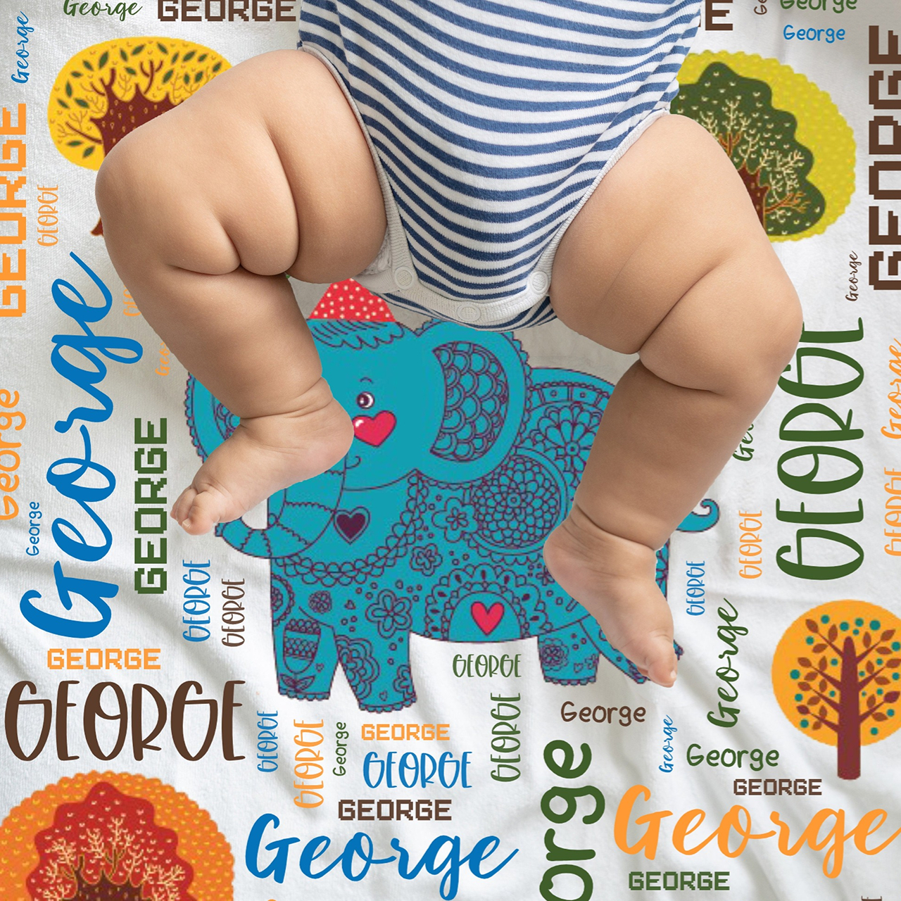 Personalized Lovely Kid Blanket for Comfort & Unique | BKKid59