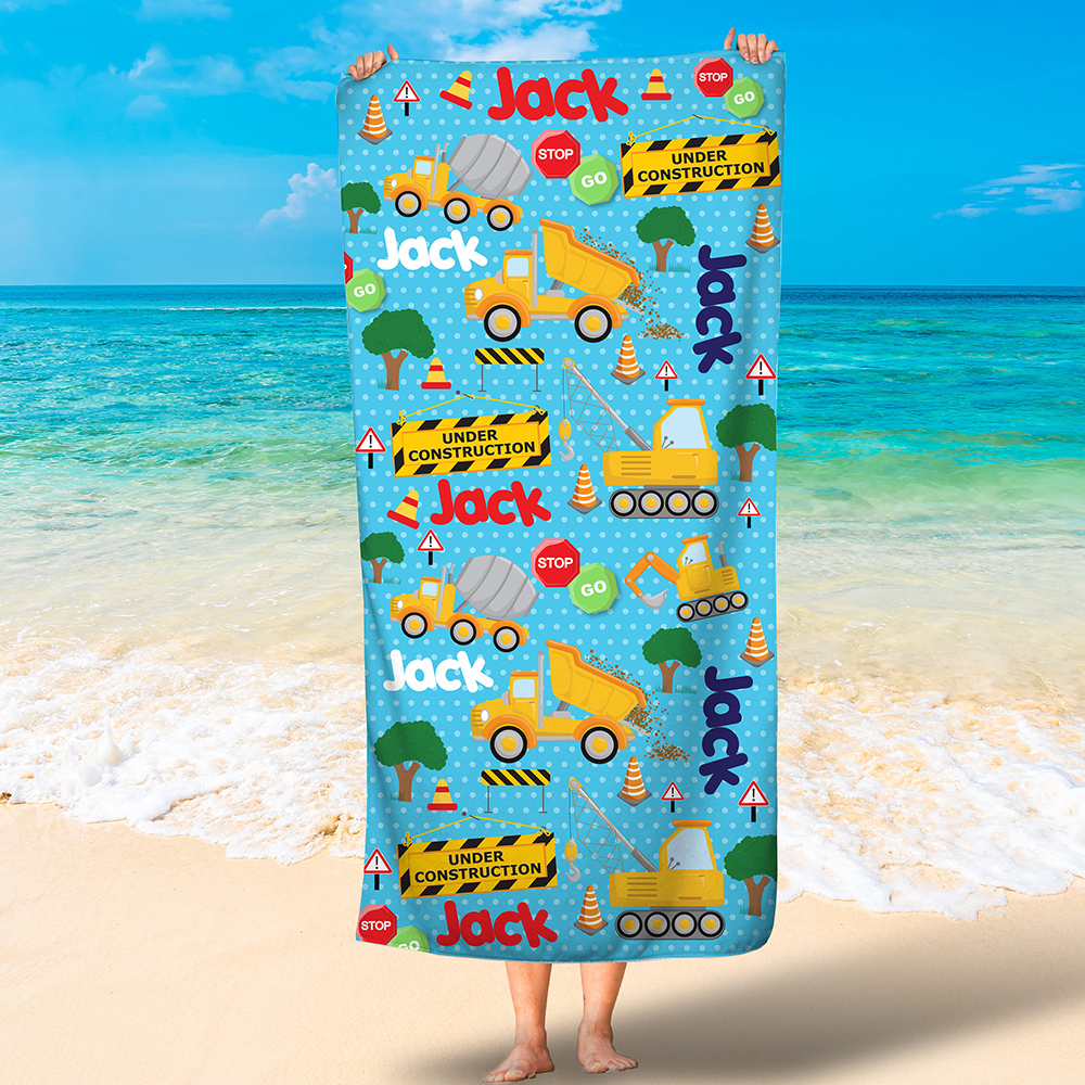 Personalized Lovely Kid Towel for Summer & Beach | CWTowel06
