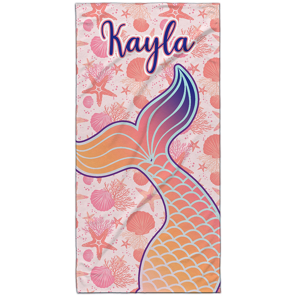 Personalized Lovely Kid Towel for Summer & Beach | CWTowel12