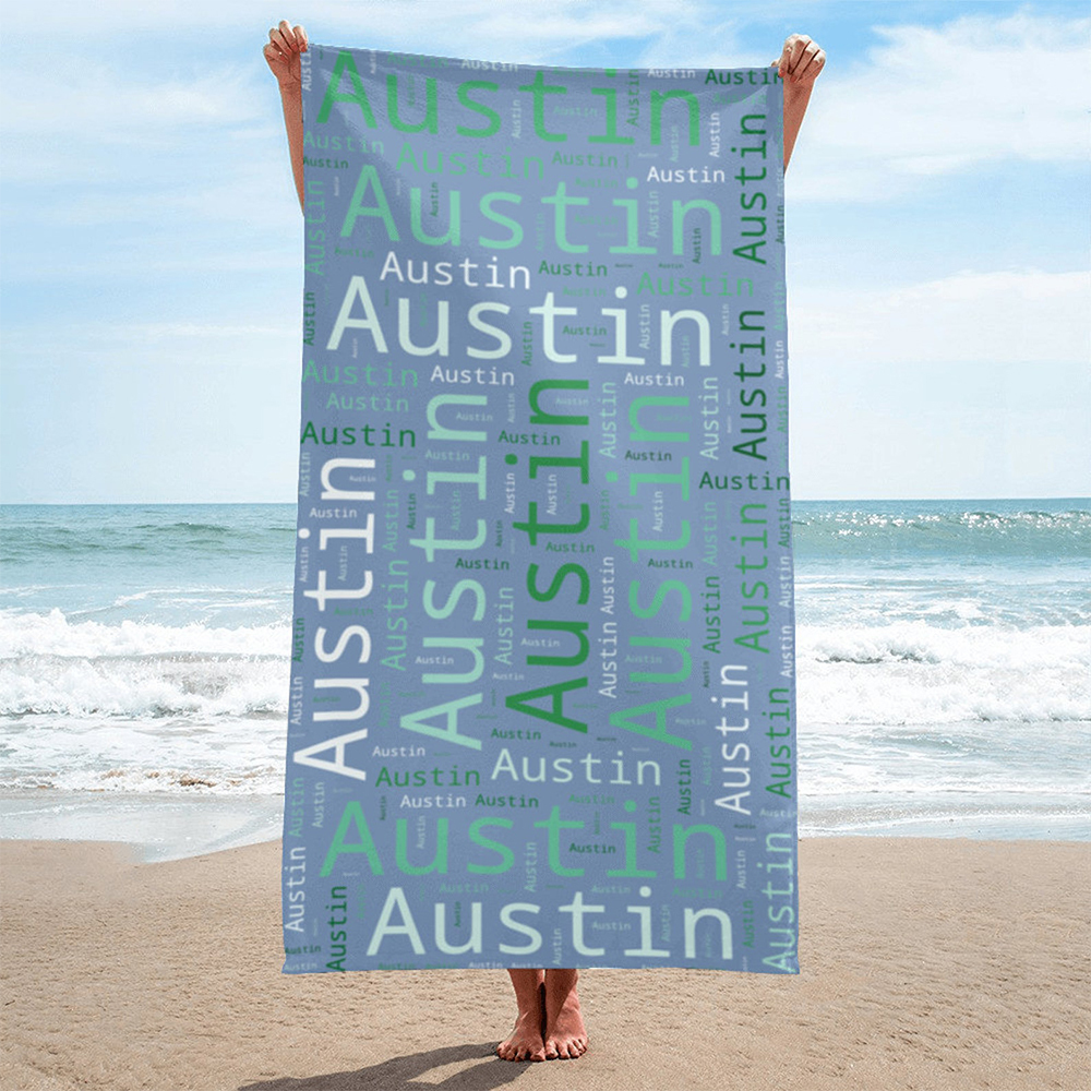 Personalized Lovely Kid Towel for Summer & Beach | CWTowel18