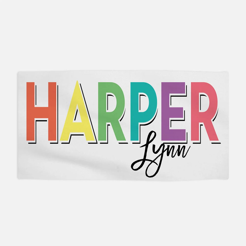 Personalized Lovely Kid Towel for Summer & Beach | CWTowel20