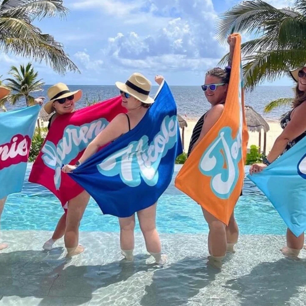 Personalized Lovely Kid Towel for Summer & Beach | CWTowel43