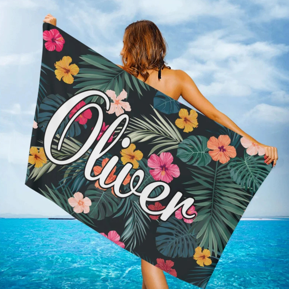Personalized Lovely Kid Towel for Summer & Beach | CWTowel44