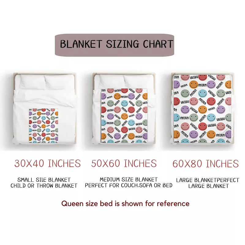 Personalized Lovely Kid Blanket for Comfort & Unique | BKKid04