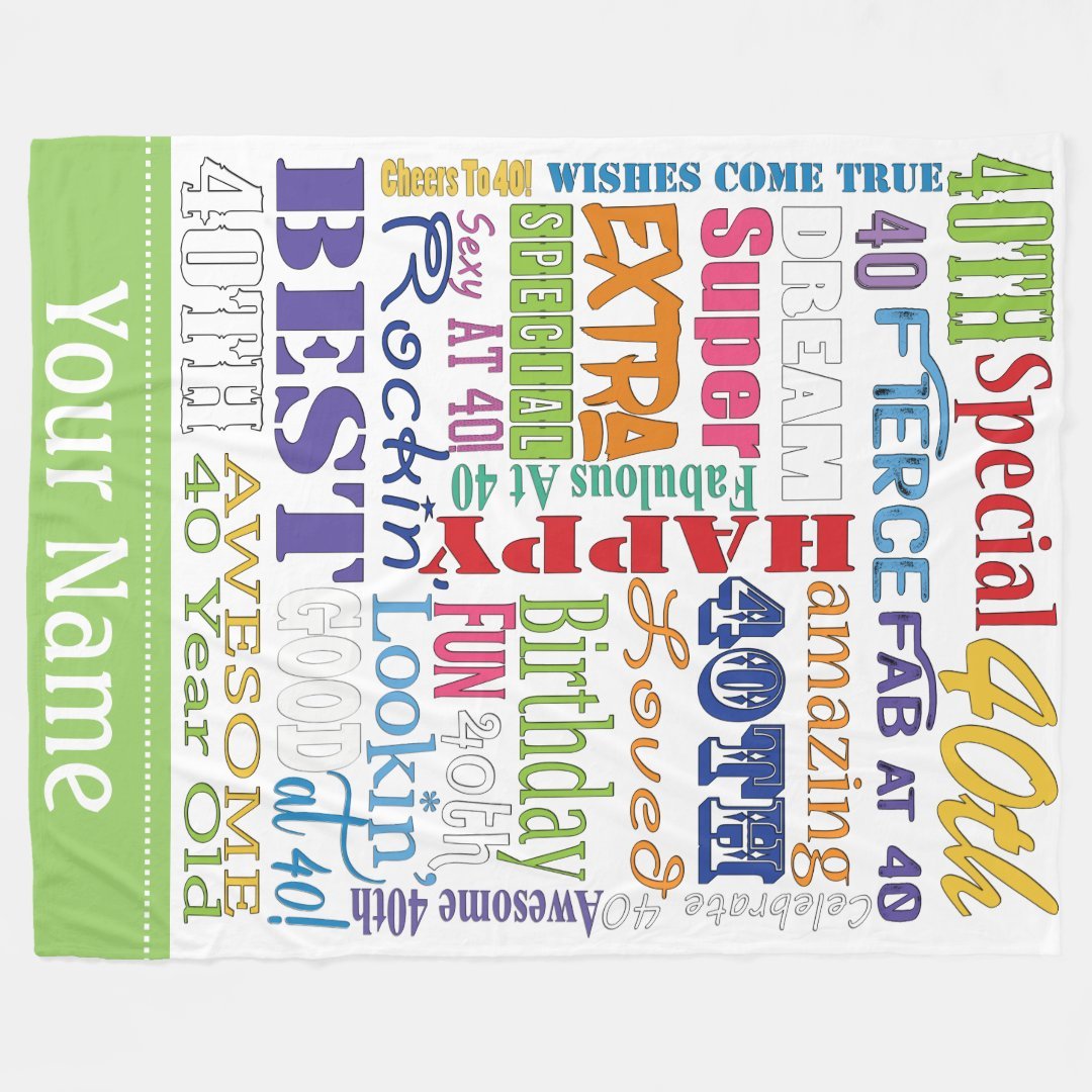 Personalized Happy Birthday Blanket for Comfort & Unique | BKBirth01