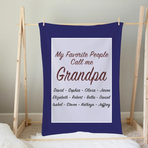 Personalized Love Letter Blanket for Comfort & Unique | BKletter10