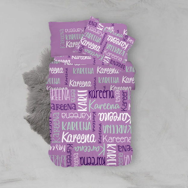 Personalized Lovely Bedroom Bedding Set for Comfort & Unique | BedKid08