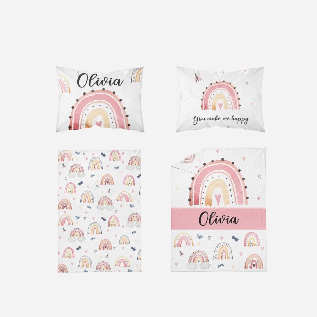 Personalized Lovely Bedroom Bedding Set for Comfort & Unique | BedKid02