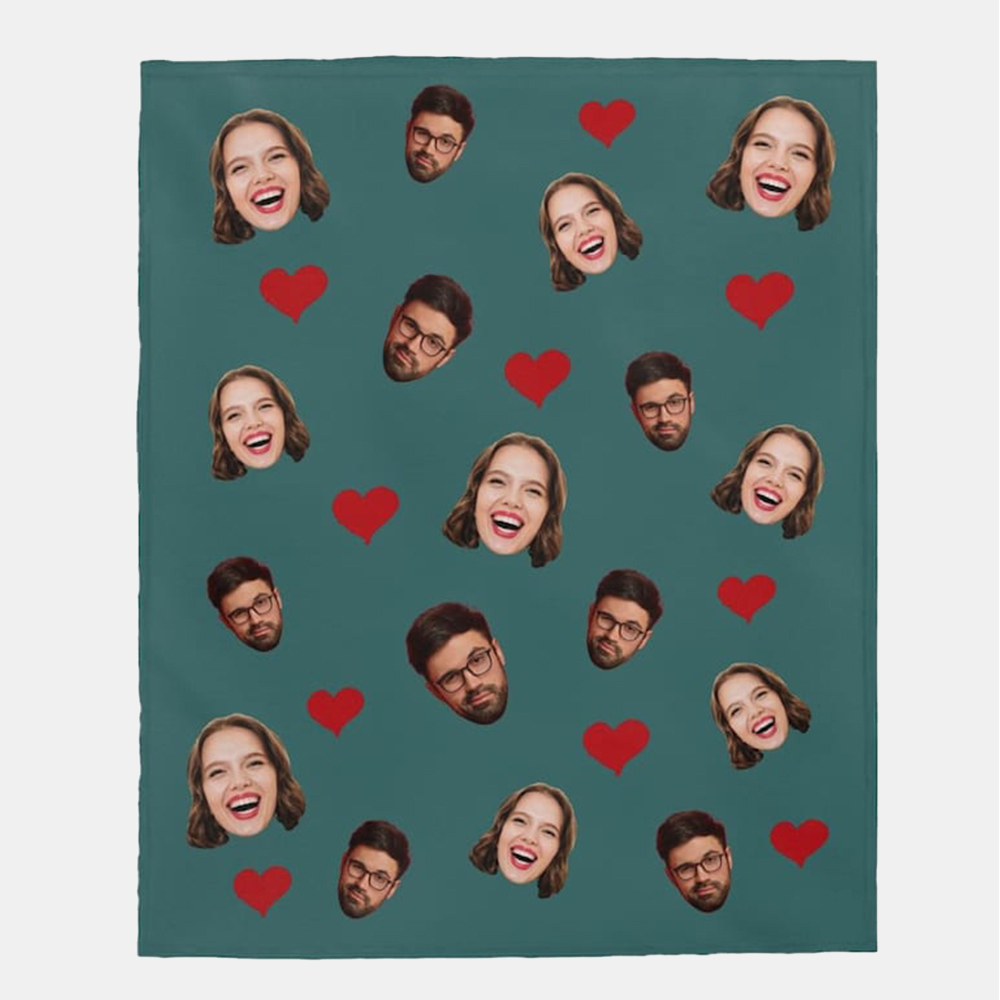Personalized Funny Face Blanket for Comfort & Unique | BKFace05