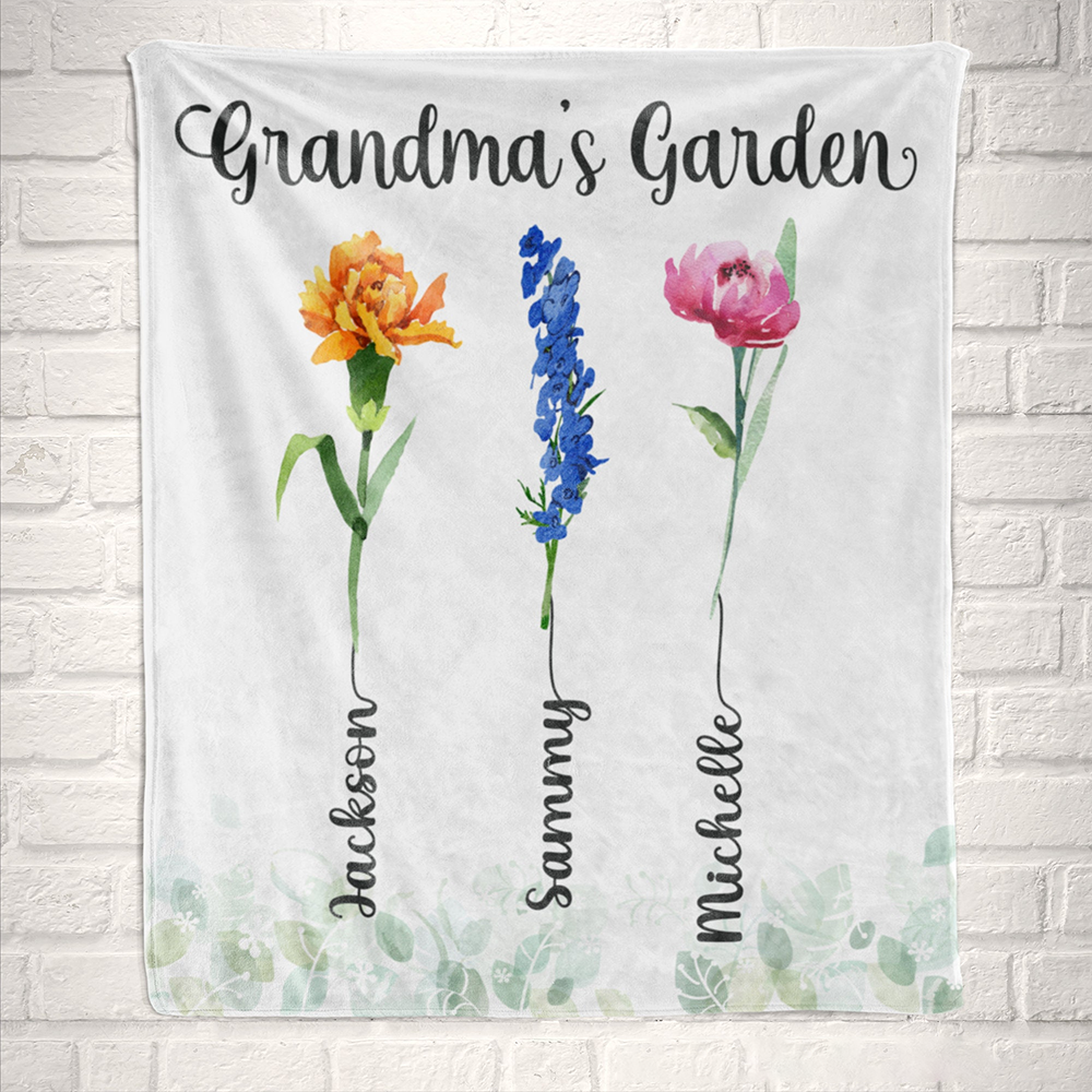 Personalized Family Name Blanket for Comfort & Unique | BKName09