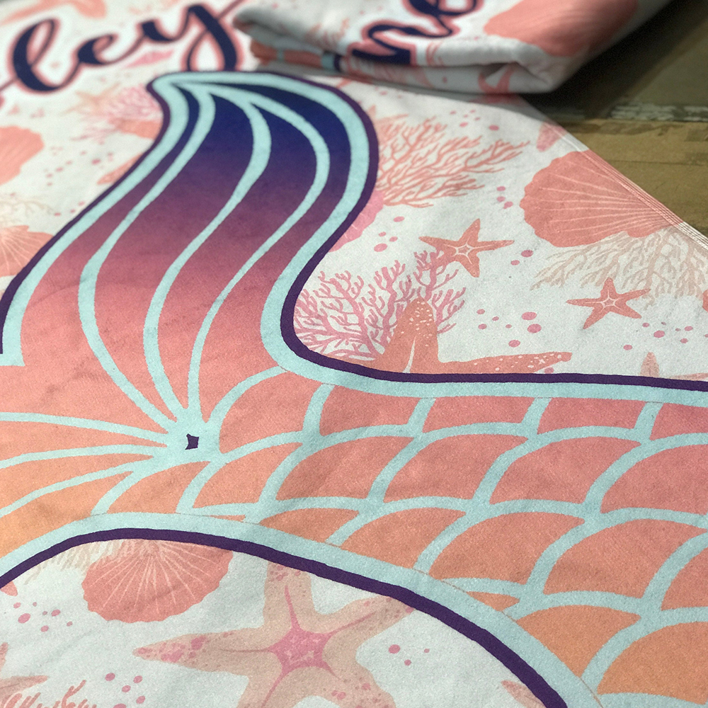 Personalized Lovely Kid Towel for Summer & Beach | CWTowel12