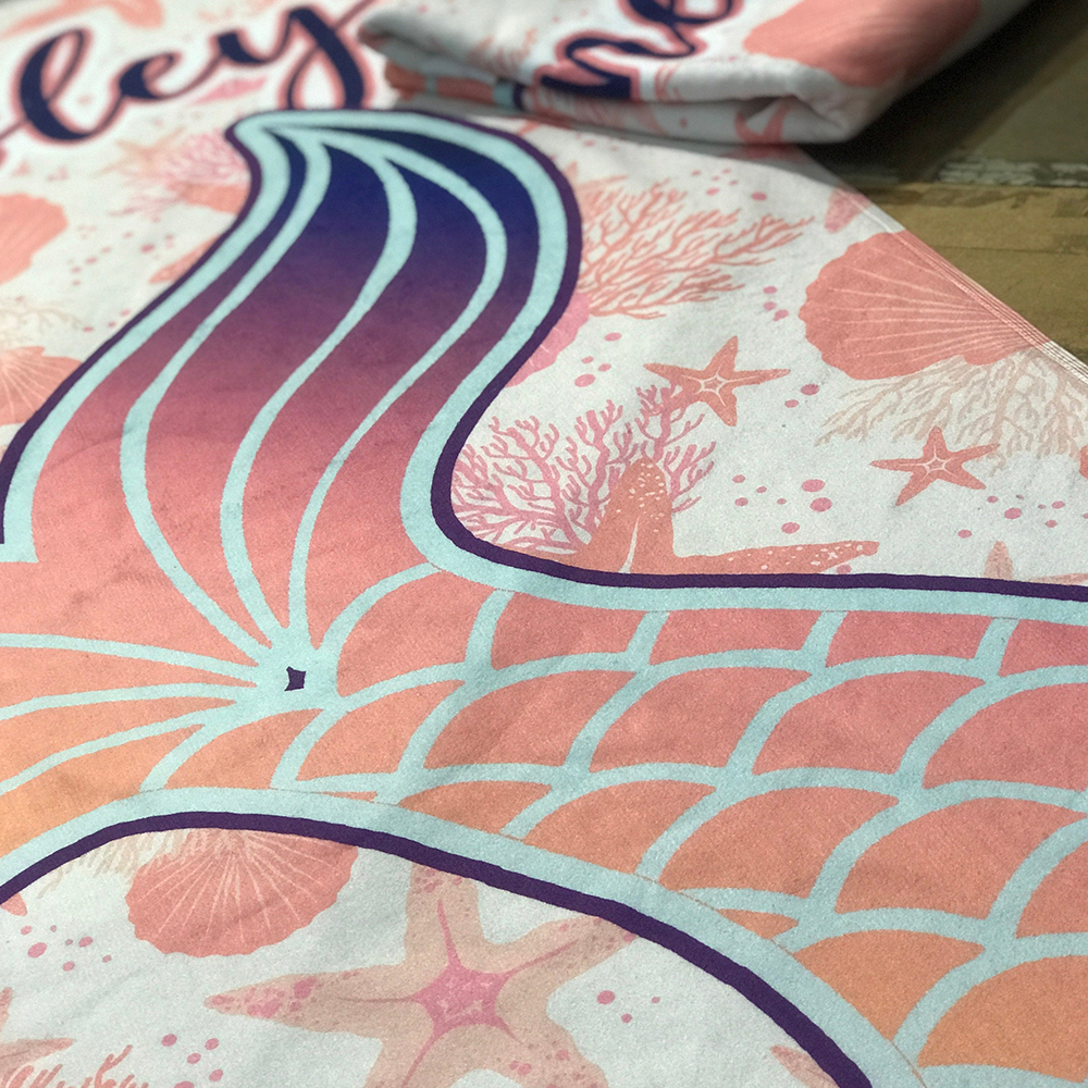 Personalized Lovely Kid Towel for Summer & Beach | CWTowel12