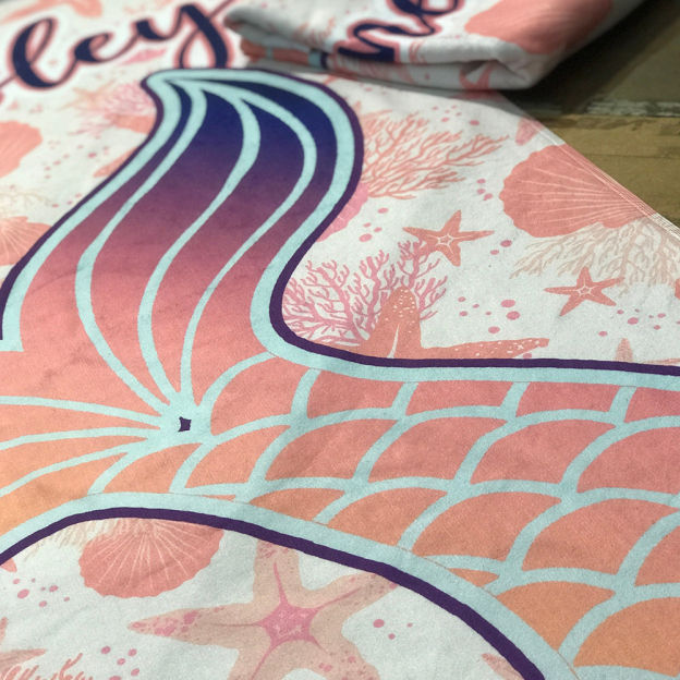 Personalized Lovely Kid Towel for Summer & Beach | CWTowel12