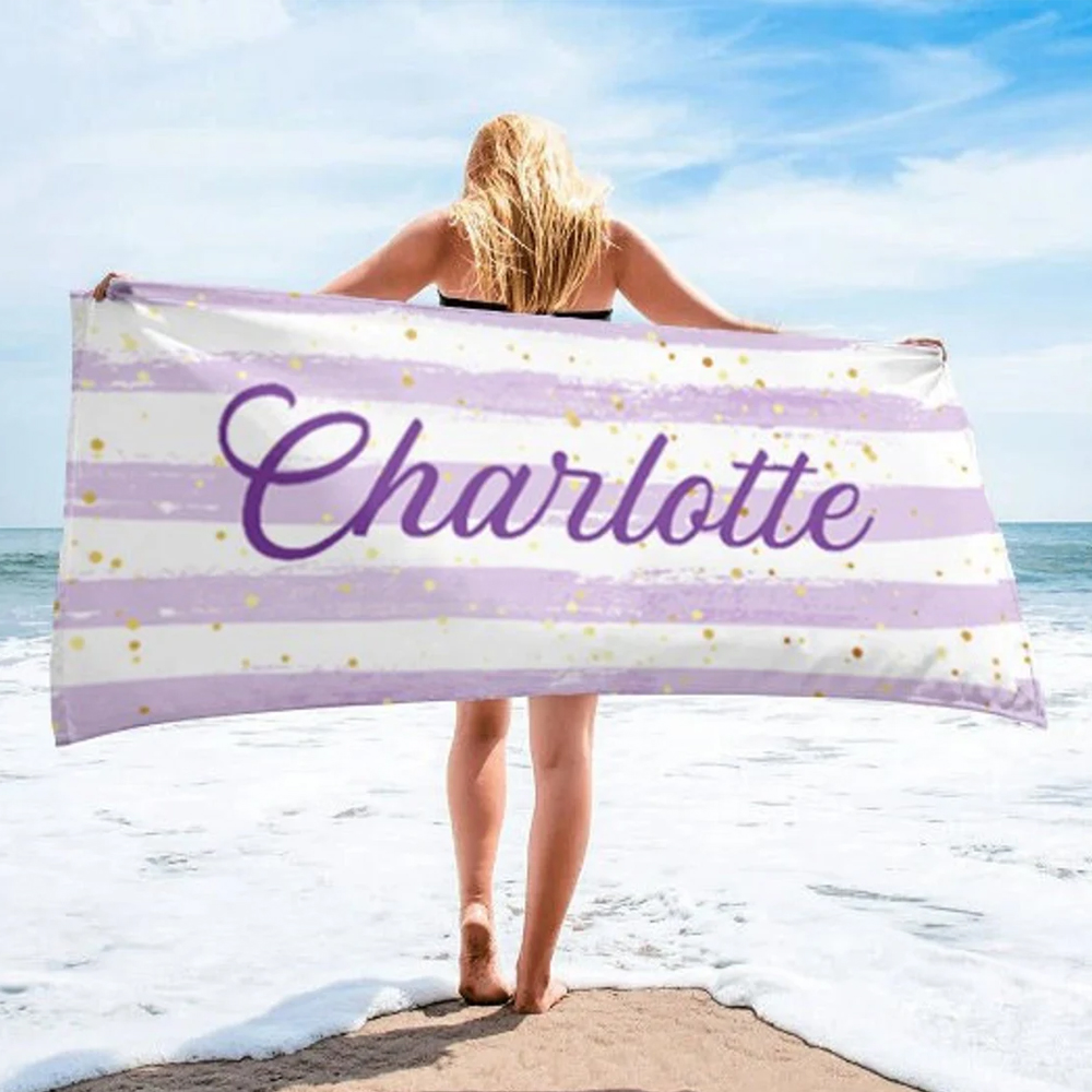 Personalized Lovely Kid Towel for Summer & Beach | CWTowel31