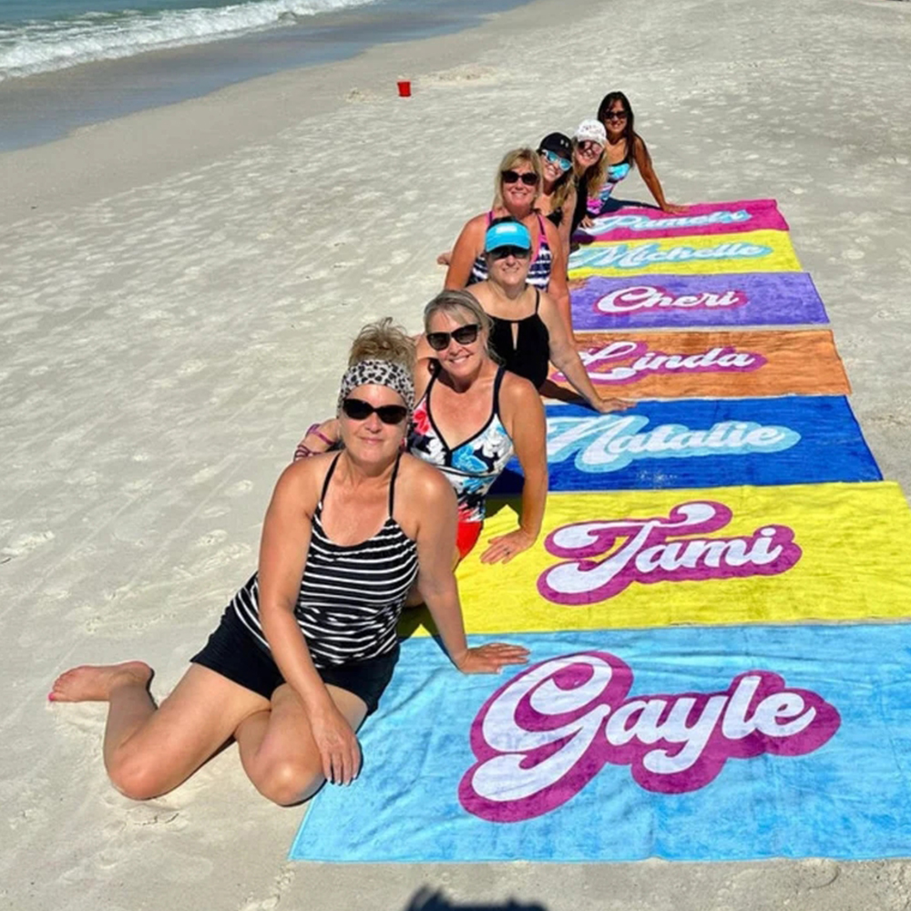 Personalized Lovely Kid Towel for Summer & Beach | CWTowel43
