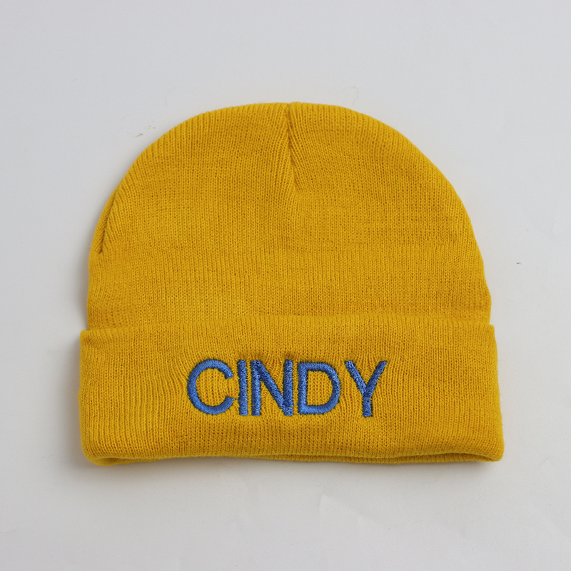 Personalized Embroidery Beanie Hat with Monogram for Comfort & Unique | HSKid15