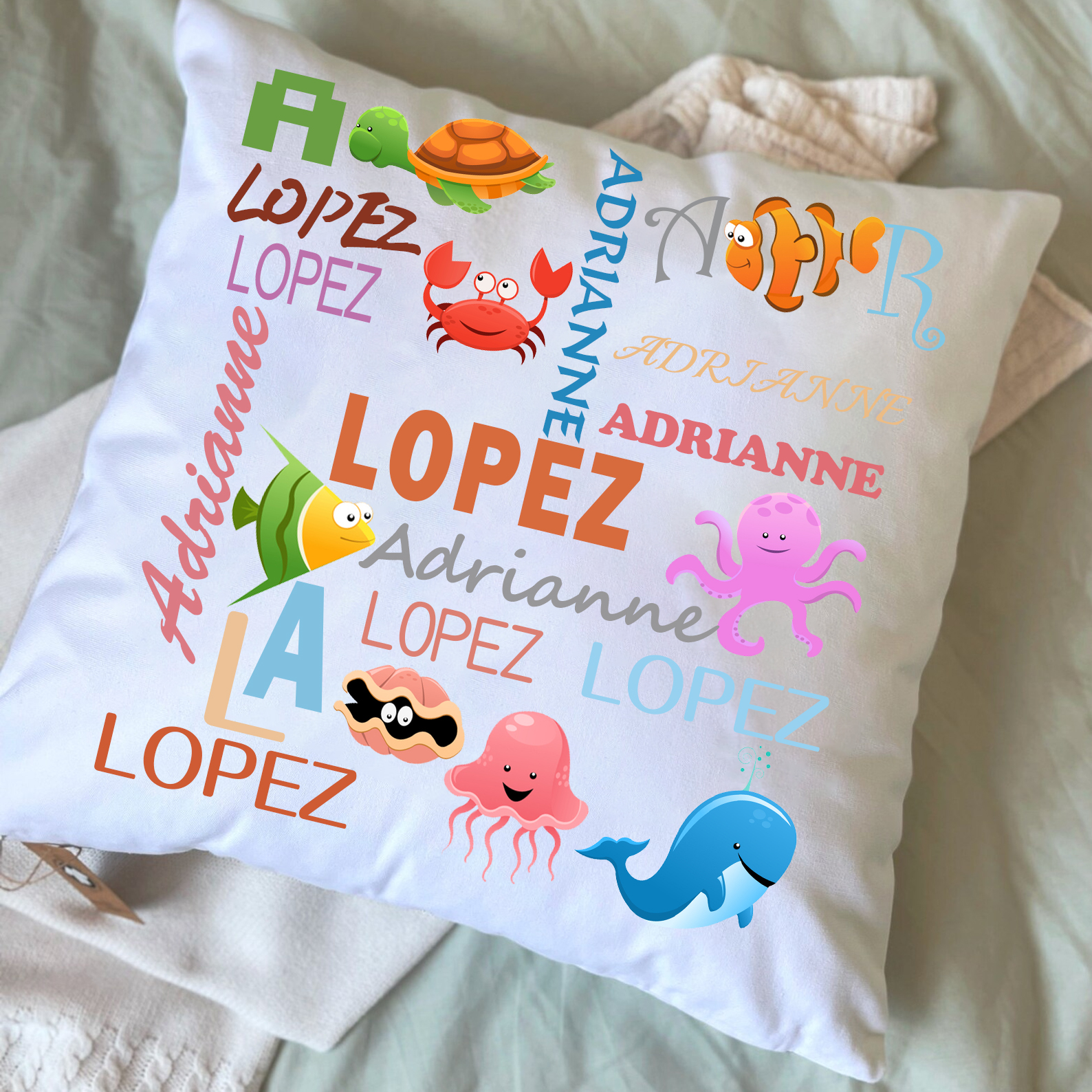 Personalised Lovely Kid Cushion for Comfort & Unique | CushKid12