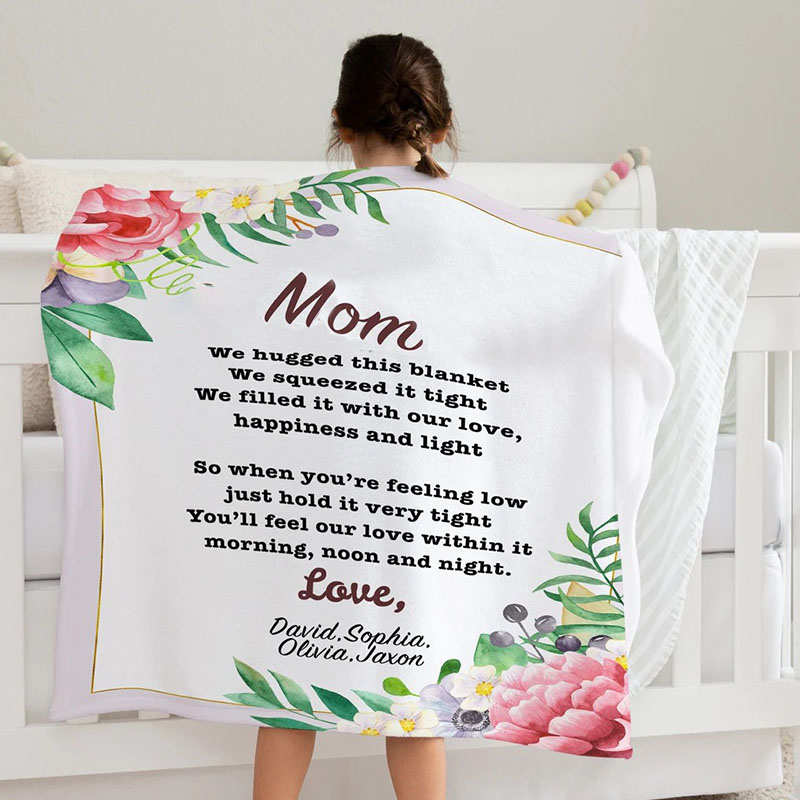 Personalized Love Letter Blanket for Comfort & Unique | BKletter03