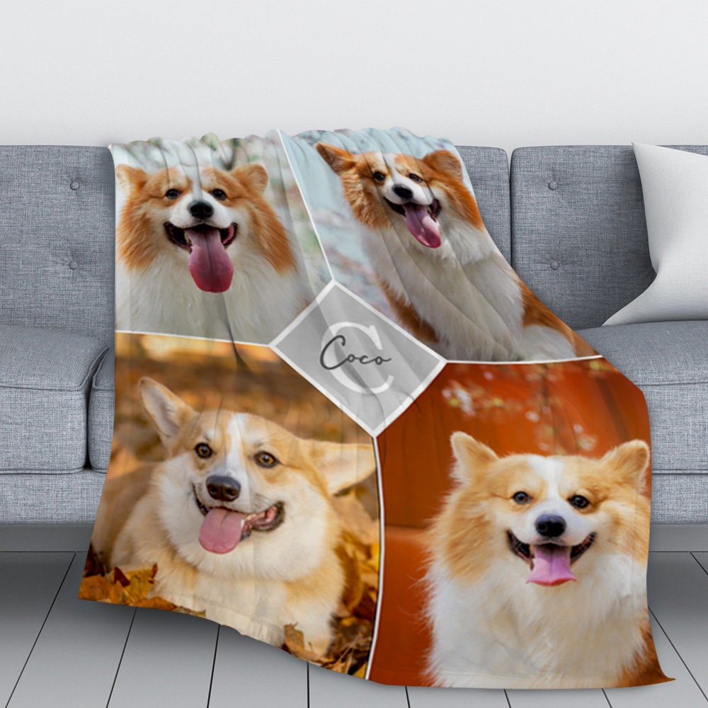 Personalized Memorial Photo Blanket for Comfort & Unique | BKphoto16