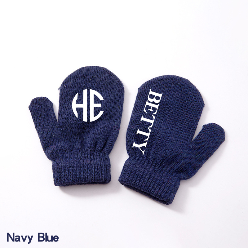 Personalized Kid Color Mitten Gloves for Comfort & Unique | HGKid01