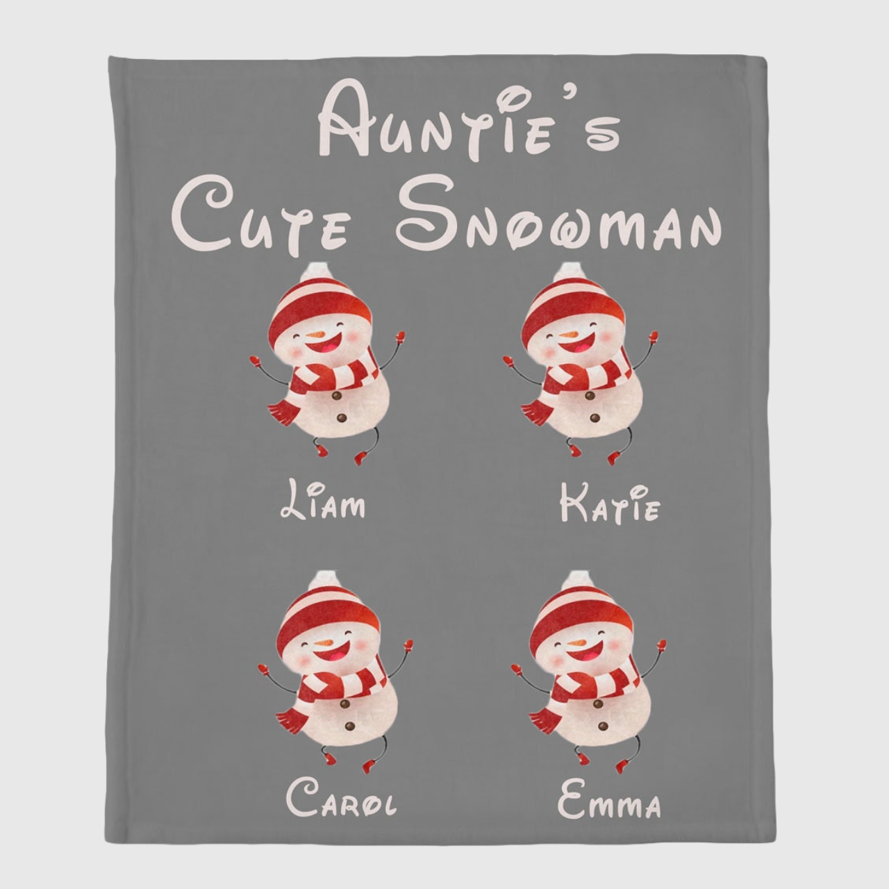 Personalized Merry Christmas Blanket for Comfort & Unique | BKMC09