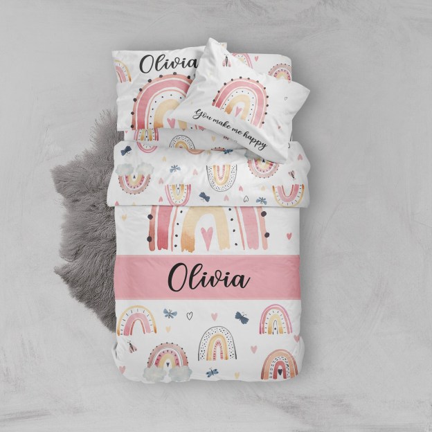 Personalized Lovely Bedroom Bedding Set for Comfort & Unique | BedKid02