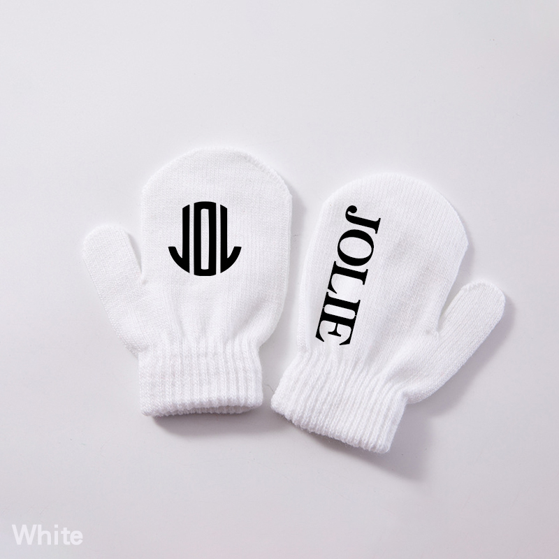 Personalized Kid Color Mitten Gloves for Comfort & Unique | HGKid01