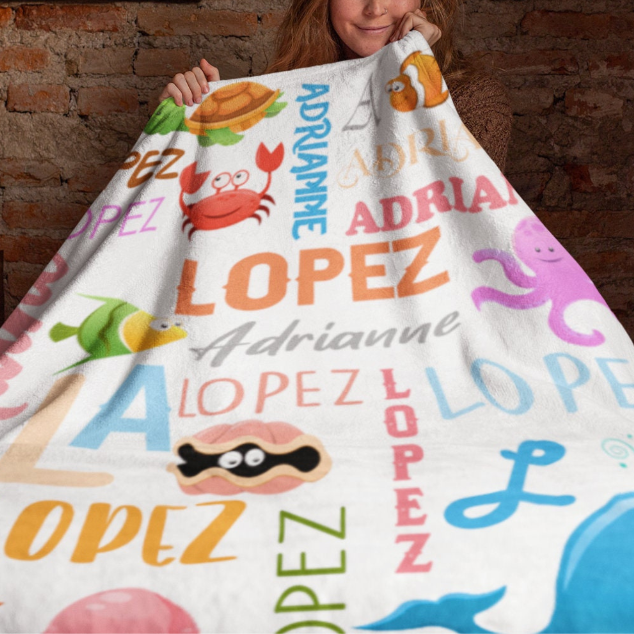 Personalized Lovely Kid Blanket for Comfort & Unique | BKKid12