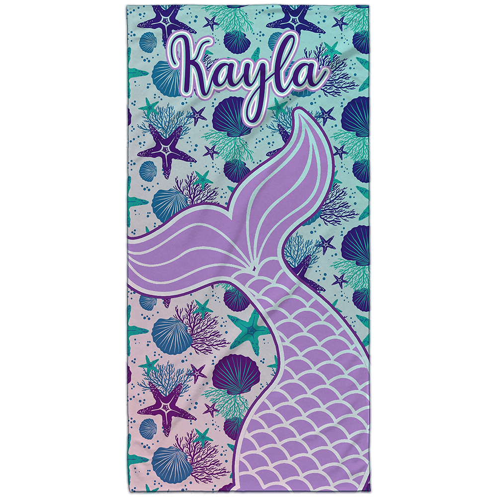 Personalized Lovely Kid Towel for Summer & Beach | CWTowel12