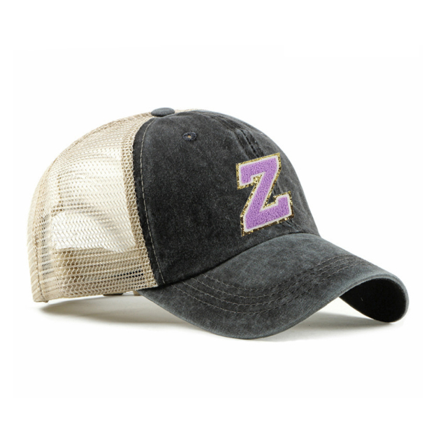 Personalized Adult Letter Patch Hat for Comfort & Unique | CWBeach16