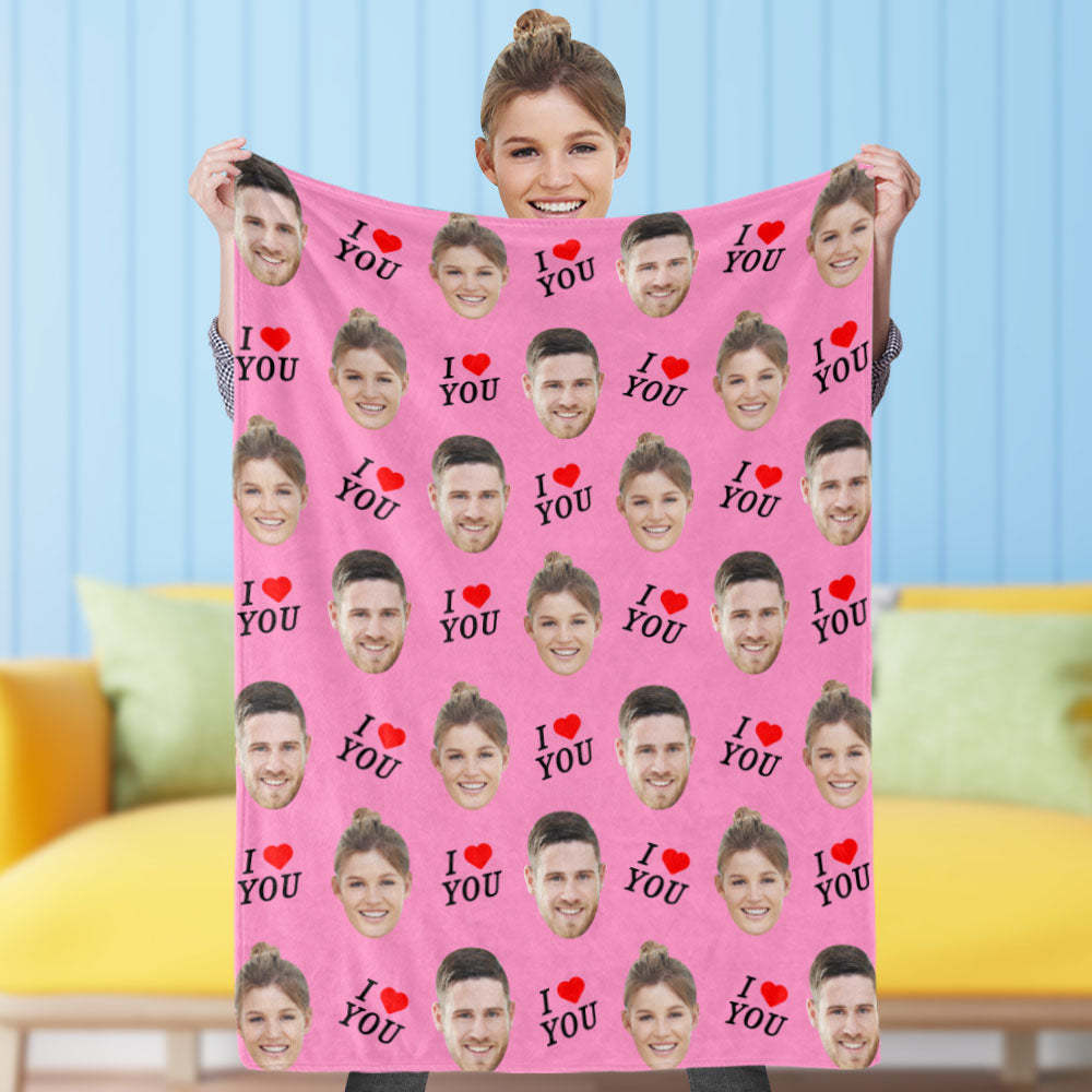 Personalized Funny Face Blanket for Comfort & Unique | BKFace07