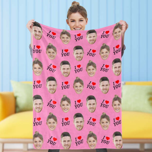 Personalized Funny Face Blanket for Comfort & Unique | BKFace07