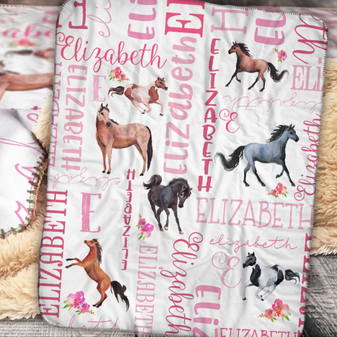 Personalized Lovely Kid Blanket for Comfort & Unique | BKKid43