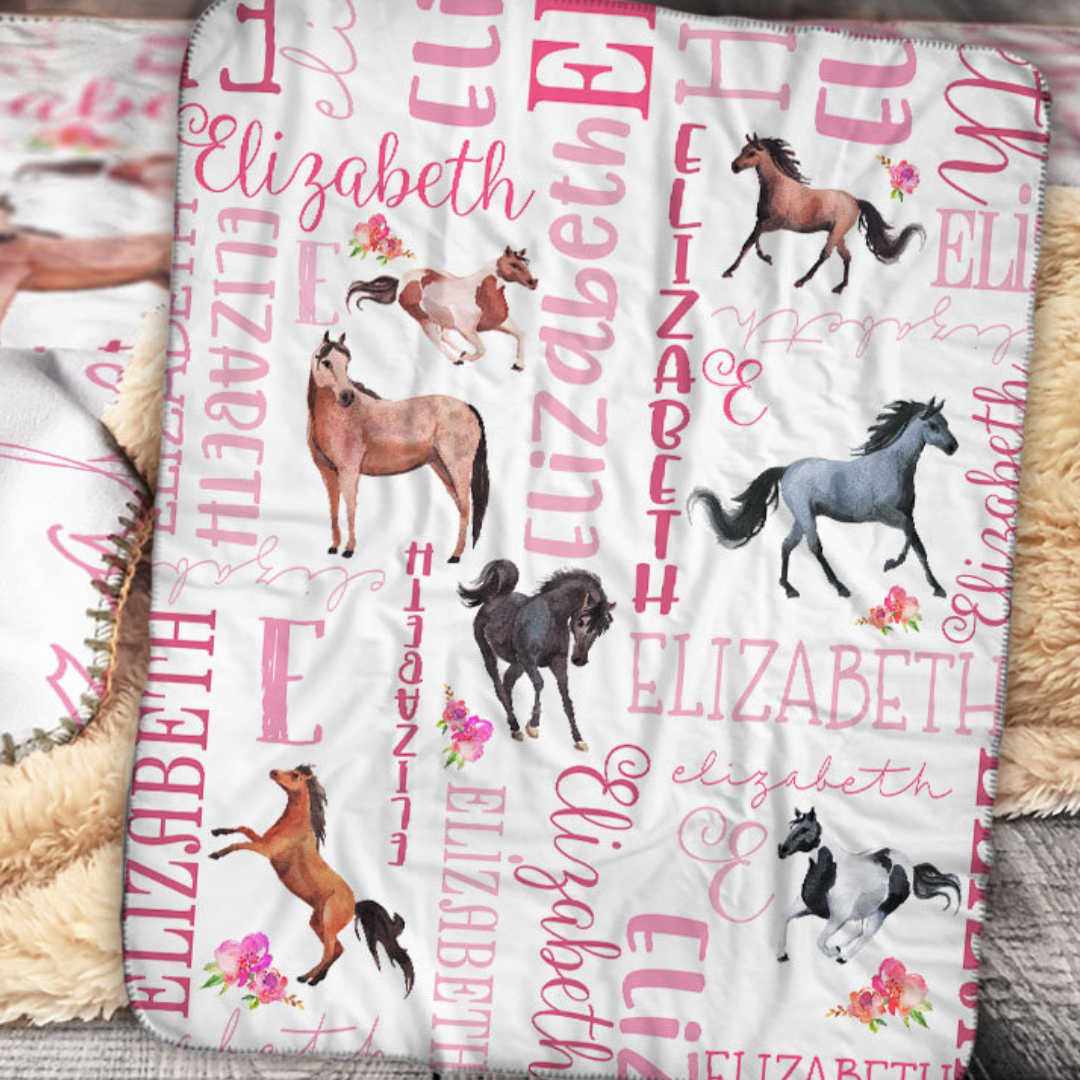 Personalized Lovely Kid Blanket for Comfort & Unique | BKKid43