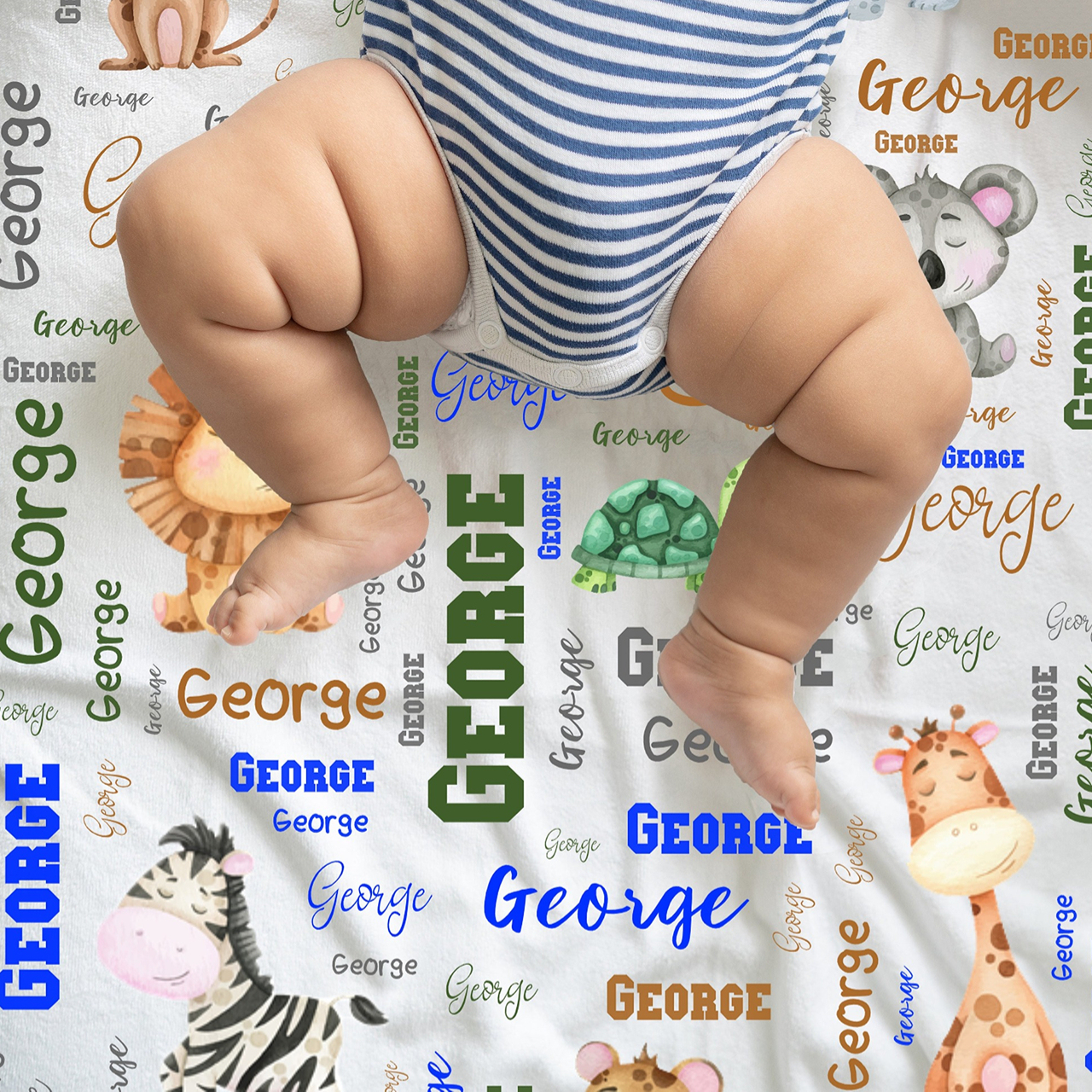 Personalized Lovely Kid Blanket for Comfort & Unique | BKKid51