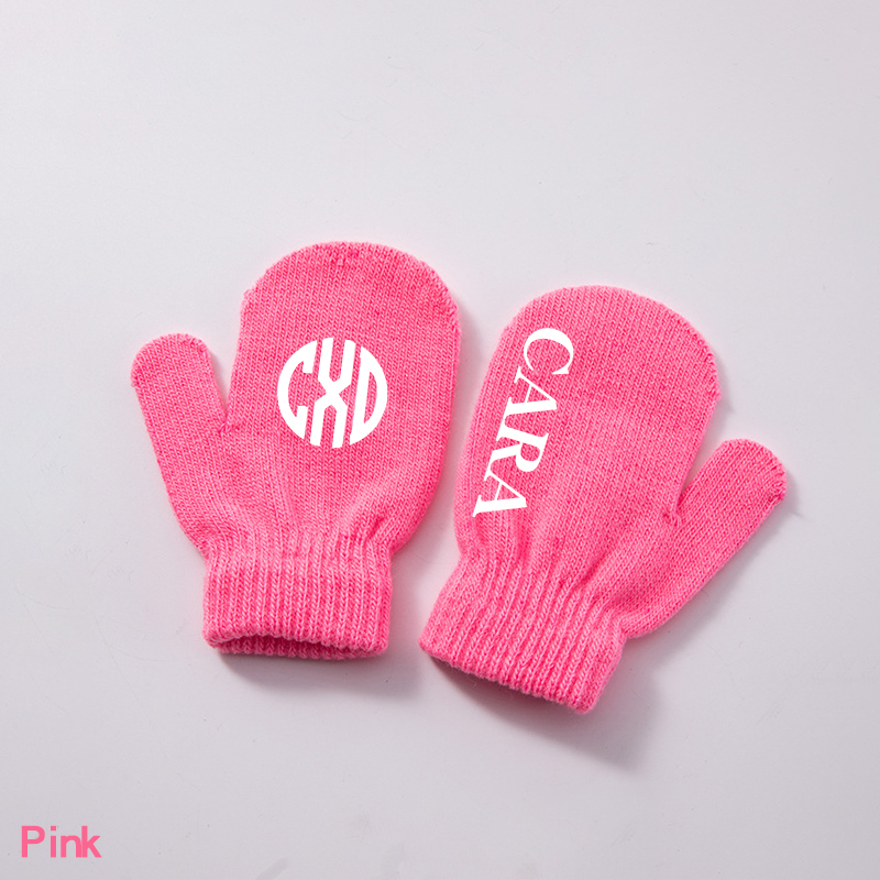 Personalized Kid Color Mitten Gloves for Comfort & Unique | HGKid01