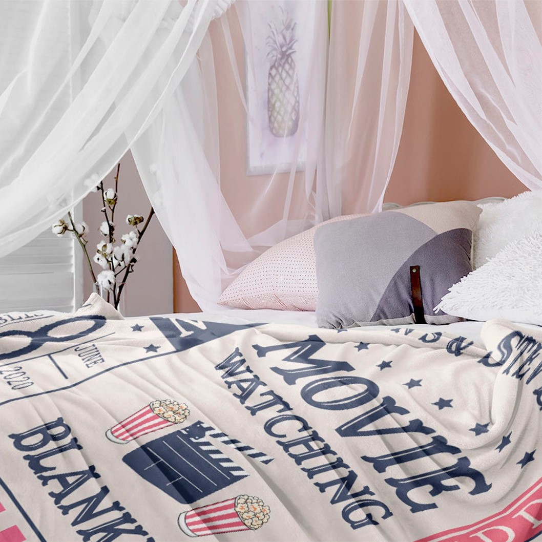 Personalized Anniversary Blanket for Comfort & Unique | BKAN010