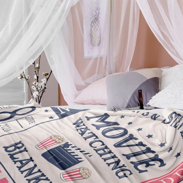 Personalized Anniversary Blanket for Comfort & Unique | BKAN010