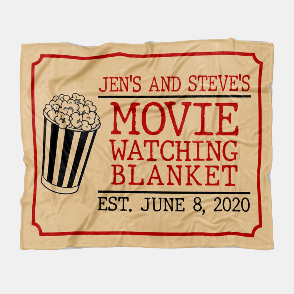 Personalized Anniversary Blanket for Comfort & Unique | BKAN009