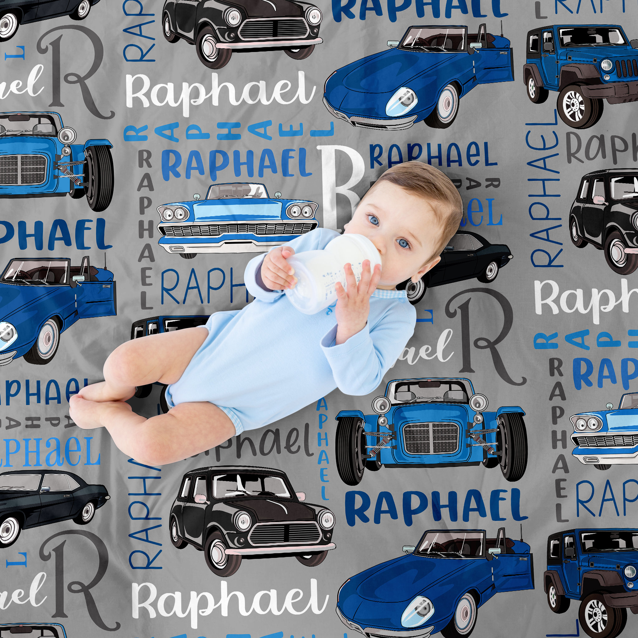 Personalized Lovely Kid Blanket for Comfort & Unique | BKKid24