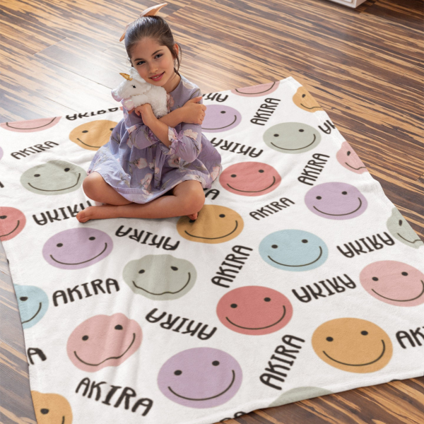Personalized Lovely Kid Blanket for Comfort & Unique | BKKid04