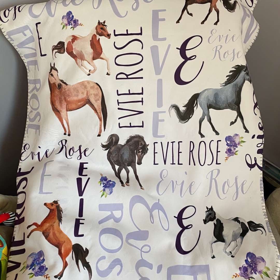 Personalized Lovely Kid Blanket for Comfort & Unique | BKKid43