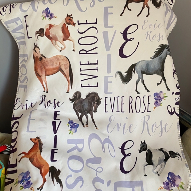 Personalized Lovely Kid Blanket for Comfort & Unique | BKKid43