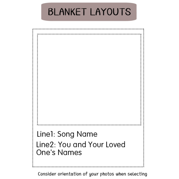 Personalized Memorial Photo Blanket for Comfort & Unique | BKphoto12