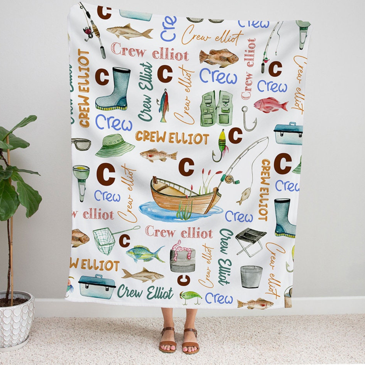 Personalized Lovely Kid Blanket for Comfort & Unique | BKKid42