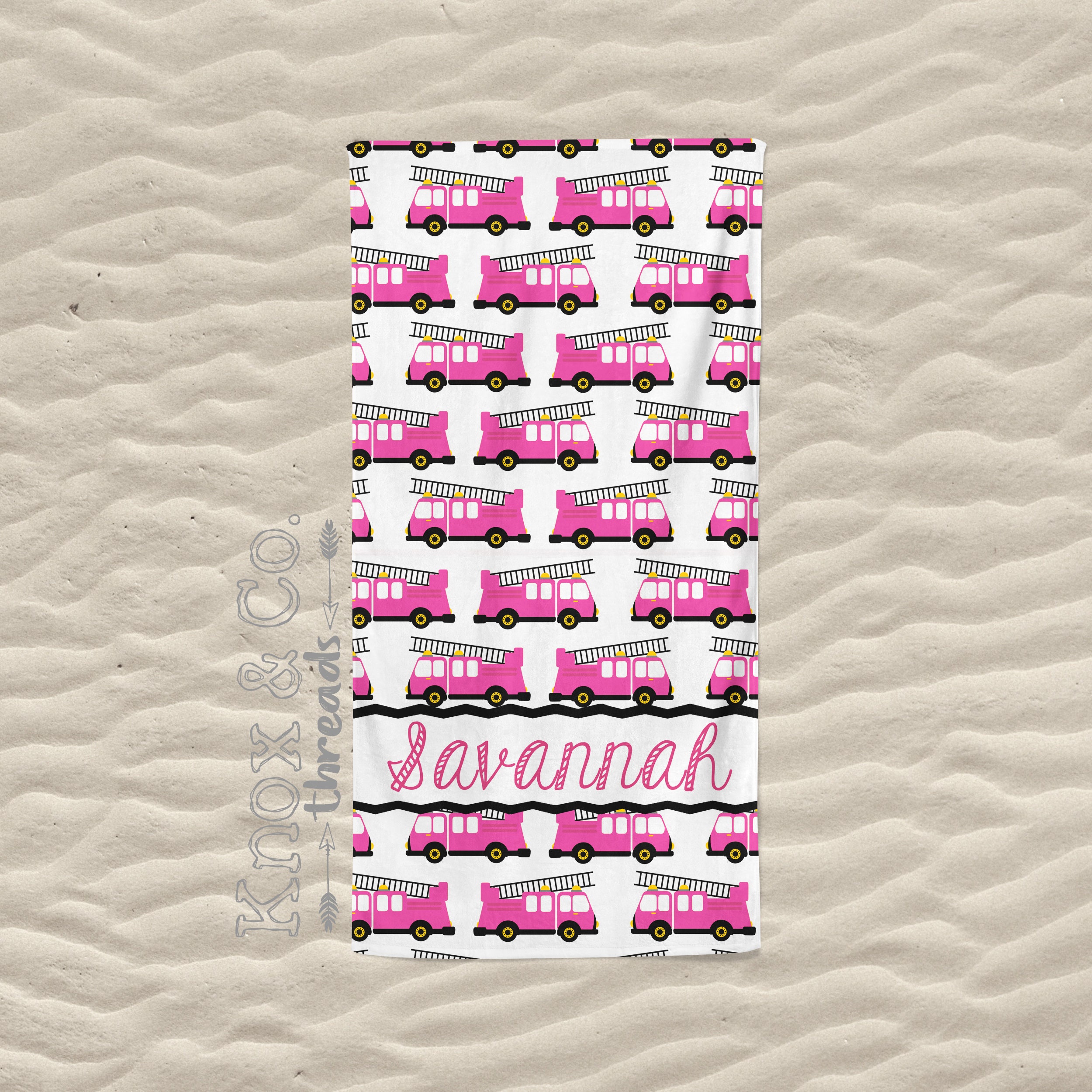 Personalized Lovely Kid Towel for Summer & Beach | CWTowel17